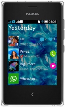 Nokia 502 Asha Dual Sim Black Nokia 502 Asha Dual Sim Black
